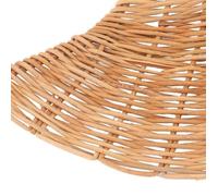 Décoration murale en éventail en rotin Décoration murale d\éventail en rotin Style Europe du deco pack Couleur naturelle - Vvikiz