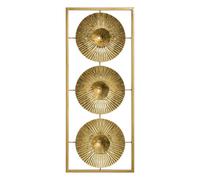 Décoration Murale en Métal "Doré" 61cm Or