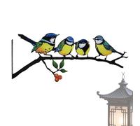 Décoration murale en métal en forme de colibri - Sculptures antirouille et résistantes aux intempéries - Décoration murale d'extérieur en métal pour extérieur, jardin, patio, balcon, cour, porche