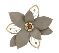 Décoration Murale en Métal "Marjorie" 56cm Doré
