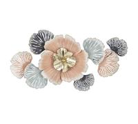 Décoration Murale en Métal ""Soty"" 93cm Multicolore