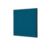Décoration Murale en tissu SET 40 x 40 Hexagon Bleu