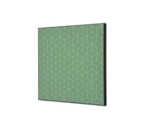 Décoration Murale en tissu SET 40 x 40 Hexagon Vert