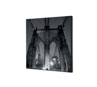 Décoration Murale en tissu SET 40 x 40 Pont de Manhattan New York