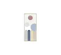 Décoration Murale Encadrée en Métal ""Colorful"" 84cm Multicolore