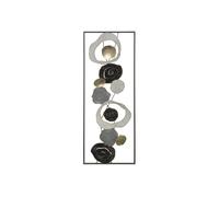 Décoration Murale Encadrée en Métal "Dixy" 74cm Multicolore
