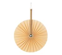 Décoration Murale Éventail Bambou 51cm Naturel