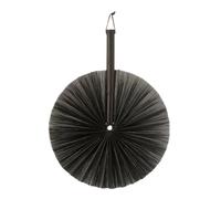 Décoration Murale Éventail Bambou 51cm Noir