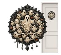 Décoration Murale Gothique Halloween Réaliste Effrayant Gothique Crâne