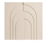 Décoration murale House Nordic Ina Beige 5x60x60 cm