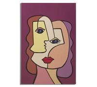 Décoration murale impression peinte Mauro Ferretti New -B Multicolore 60x3x90 cm