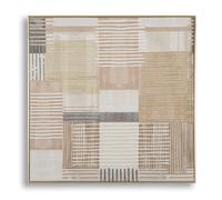 Décoration murale impression peinte sur étoile Mauro Ferretti Lignes B Multicolore 60x3x60 cm