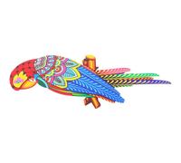 Décoration Murale Oiseau Toucan en Fer pour Jardin Extérieur | Art Mural Extérieur à Suspendre Facilement, pour Cour et Couloirs, Aspect Réaliste et Soigné