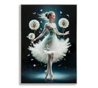 Tableau Peinture Dancing I 72x102cm Multicolore