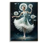 Tableau Peinture Dancing II 72x102cm Multicolore