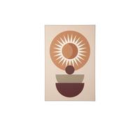 Décoration murale Present Time Abstracto Sol Beige 40x60x3 cm