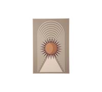 Décoration murale Present Time Arco Sol Marron 40x60x3 cm
