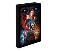 Pyramid International Grande toile lumineuse Stranger Things 30 cm x 40 cm - Produit officiel