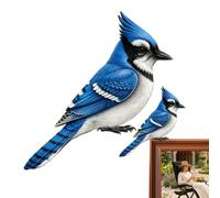 Décoration murale rustique et légère pour porte | Chickadee Décoration d'angle pour porte, entrée, couloir, porche, terrasse, jardin, cabine, bibliothèque B