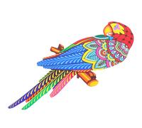 Décoration Murale Toucan pour Jardin et Couloirs en Fer | Ornement Suspendu Extérieur, Silhouette Oiseau Réaliste, Idée Présent Décorative pour Fenêtres