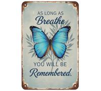Décoration murale vintage en étain « Give A Girl The Right Shoes And She Can Conquer The World » - Plaque d'art vintage pour jardin, magasin Cafe20,3 x 30,5 cm - Plaques en aluminium imprimées