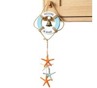 Décoration nautique pour la maison - Pendentif avec corde et cloche