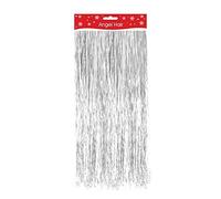 Décoration Noël Ange Cheveux Guirlande Lametta Blanc Rouge Argent Or - Argent
