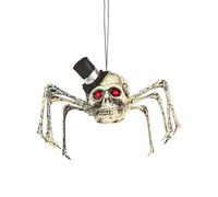 Décoration squelette araignée Halloween 23 x 30 cm