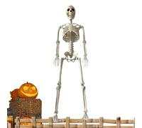 Décoration Squelette Squelette Réaliste De Quatre-Vingt-Centimètres Avec | Décoration d'Halloween Pour Décoration De Jardin Pelouse Cour Porche Fête Maison Hantée