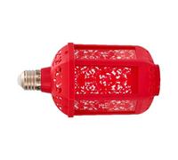 Décorations chinoises - Guirlande lumineuse LED en sept couleurs avec douille E27 - Lanterne pour le printemps chinois - Pour balcon, porte d'entrée, cour, maison, magasin, mariage, anniversaire