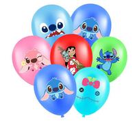 Décorations d'anniversaire - INBOXXARTY - Ballons Stitch - Multicolore - Intérieur - Hélium