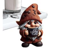 Décorations de Gnomes pour la Maison | Figurines De Nains De Café En Résine | Ornement De Table De Plateau De Cuisine Nain,Pour Intérieur Cuisine Étagère Chambre Salon Armoire Noël Anniversaire Hommes