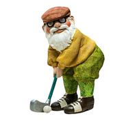 Décorations De Jardin De Nains De Golf - 10,04 Pouces, Option De Grande Taille, Ornement De Pelouse, Nain , Statuette Artisanale En Résine | Finition Peinte À La Main Avec Chapeau Pointu Pour L