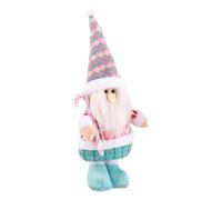 Décorations de Noël avec des Gnomes Statuette Nain Décorative et | Gnome Rembourrée Pour Chambre à Coucher Salon Cuisine Espace Intérieur Dortoir télescopique rose et bleue vieil homme