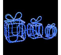 Décorations de Noël Boîtes cadeaux avec 180 LED Intérieur Extérieur