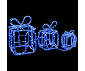 Décorations de Noël Boîtes cadeaux avec 180 LED Intérieur Extérieur