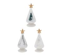 Décorations de noël Côté Table ARTICA X3 Blanc Unique