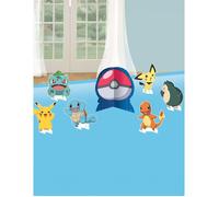 Décorations de table - AMSCAN - 9917124 - Lot de 7 - Sous licence officielle Pokémon - Multicolore