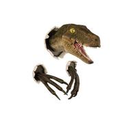 Décorations Murales 3D Dinosaure FONGWAN Vélociraptor Jurassic Park Décorations de la maison-Jaune