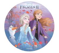 Décorations pour gâteaux Dekora - Disque azyme reine des neiges pour gâteau d'anniversaire - 20 cm (dekora 114382) 3477
