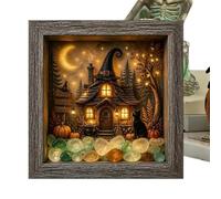 Décorations Table Halloween Kit Créatif Boîte À Souvenirs LED Style