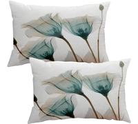 Decorative Taie Oreiller 50x70 Cm Lot De 2，Rectangle Housse De Coussin 40x60, Canapé Taie D'oreiller 30x50 Pour Oreiller Maison Salon Chambre Décoration D'intérieur(Colour 6,30x50 cm Pack of 2)