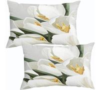 Decorative Taie Oreiller 50x70 Cm Lot De 2，Rectangle Housse De Coussin 40x60, Canapé Taie D'oreiller 30x50 Pour Oreiller Maison Salon Chambre Décoration D'intérieur(Colour 1,50x70 cm Pack of 2)