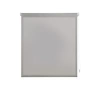 Decorblind Store Enrouleur EasyFix Translucide sans perçage et sans perçage - Dimensions 87 x 180 cm (l x L) Tissu 84 x 175 cm - Couleur Argent uni