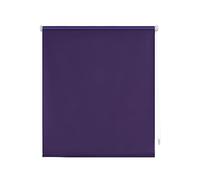 Decorblind Store Enrouleur Opaque uni sans Outils et sans perçage Dimensions : 37 x 180 x 180 L/Dimensions du Tissu Store : 34 x 175 cm - Store occultant uni Violet