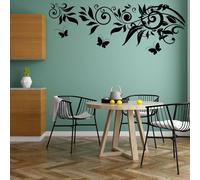 Decords : Autocollant mural – Ensemble de papillons décoratifs, 221 x 84 cm