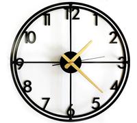 Decorizzly® Horloge Loft MONO chiffres noirs
