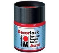 Decorlack acryl 50ml noir marabu 113005073 Noir G