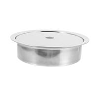 DECORNIJIA Anneau D'encastrement Disque de Diffusion de Chaleur Léger et Flexible en Acier Inoxydable pour Plaque à Induction Adapté pour Table de Cuisson Hot Pot