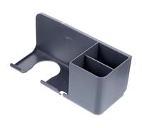 DECORNIJIA Étagère de Rangement pour Sèche-Cheveux en Plastique Robuste Support Mural, Organisateur pour Accessoires de Coiffure Salle de Bain Familiale